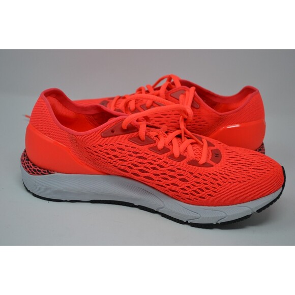 Under Armour UA Hovr Sonic 3 3022586-601 Running Shoes Men 8 Red Orange Sneakers - Picture 5 of 11